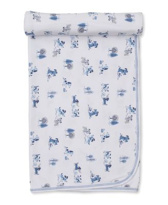 Pima Cotton Blanket / Puppy Fun
