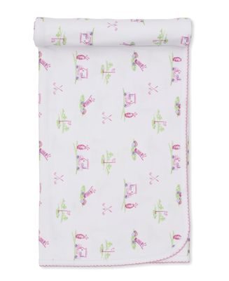 Pima Cotton Blanket / Fairway Pink