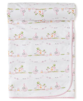 Pima Cotton Blanket / Noah Pink