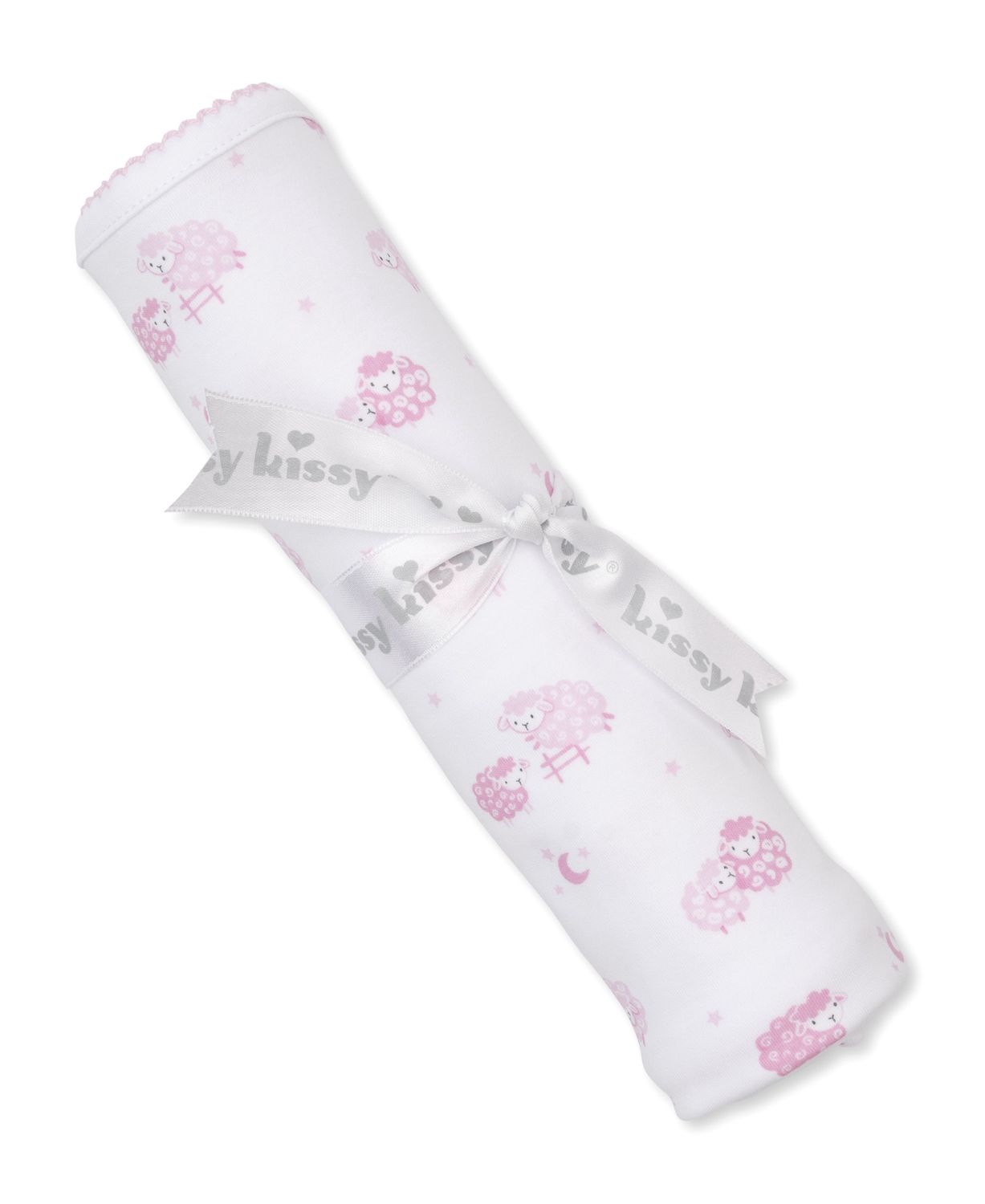 Pima Cotton Blanket / Pink Sheep