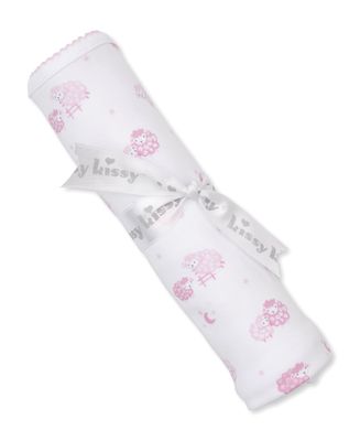 Pima Cotton Blanket / Pink Sheep