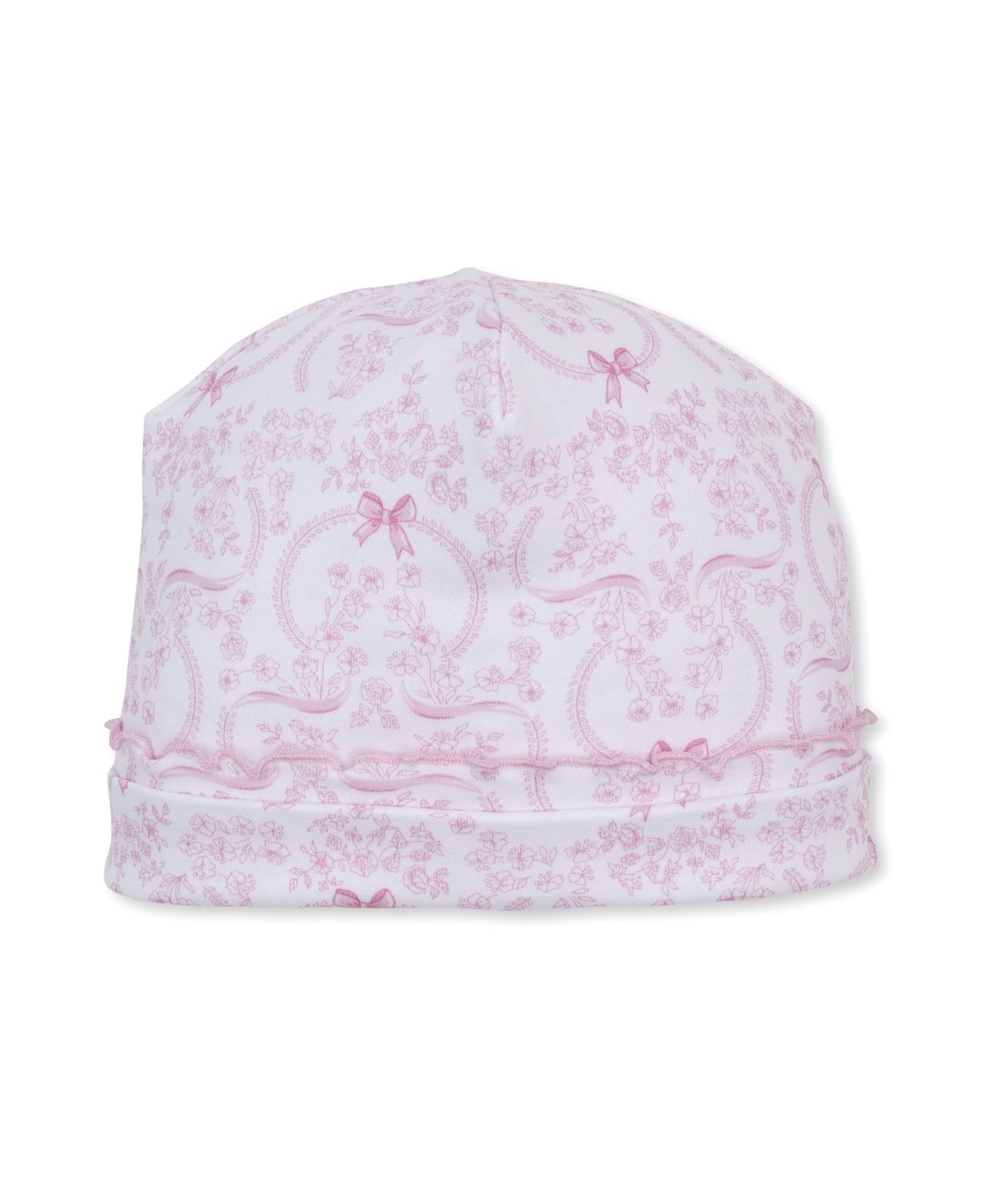 Print Hat / Blooming Bows Pink