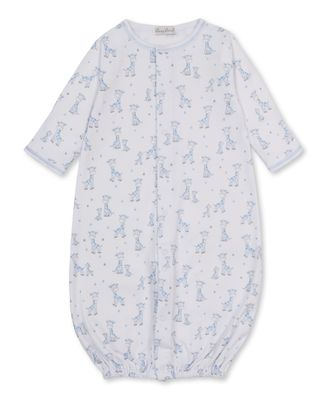 Convertible Gown / Just Giraffes Blue