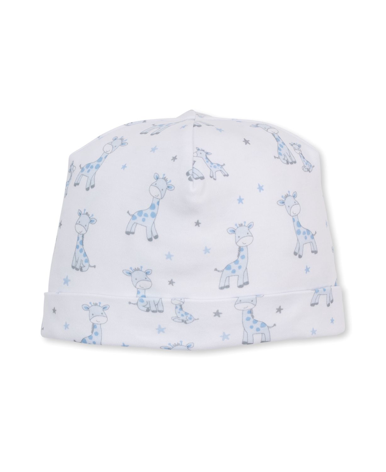Print Hat / Just Giraffes Blue