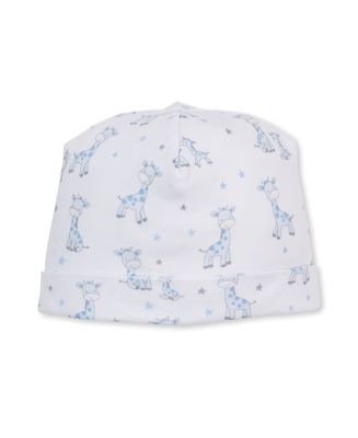 Print Hat / Just Giraffes Blue