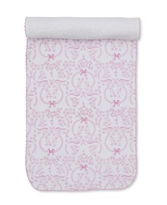 Burp Cloth / Blooming Bows Pink