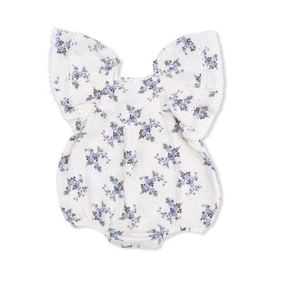 V-neck Bubble / Belle Rosette Dot