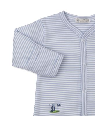 Stripe Footie / Golf Championship Blue