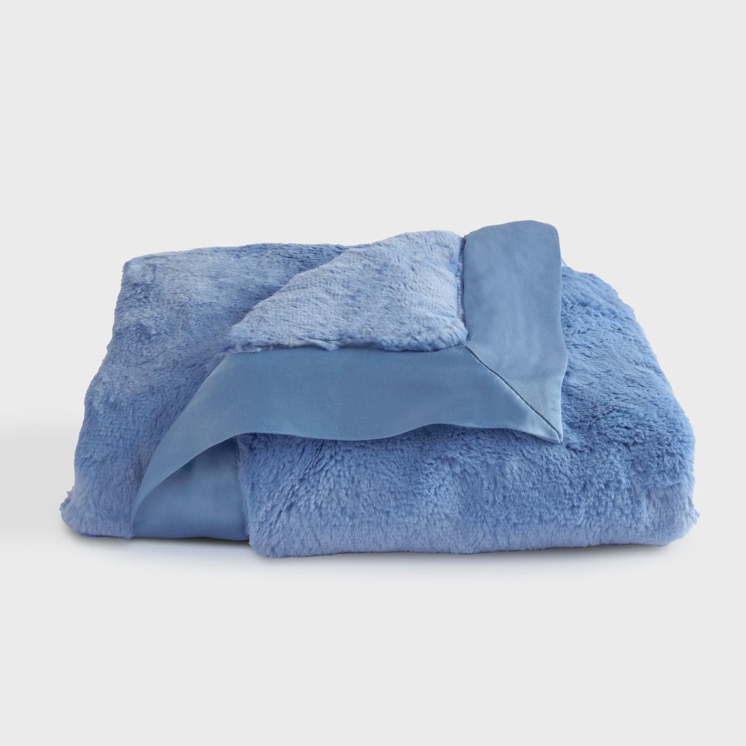 Luxe Blanket / Cornflower Blue, Size: 29x35