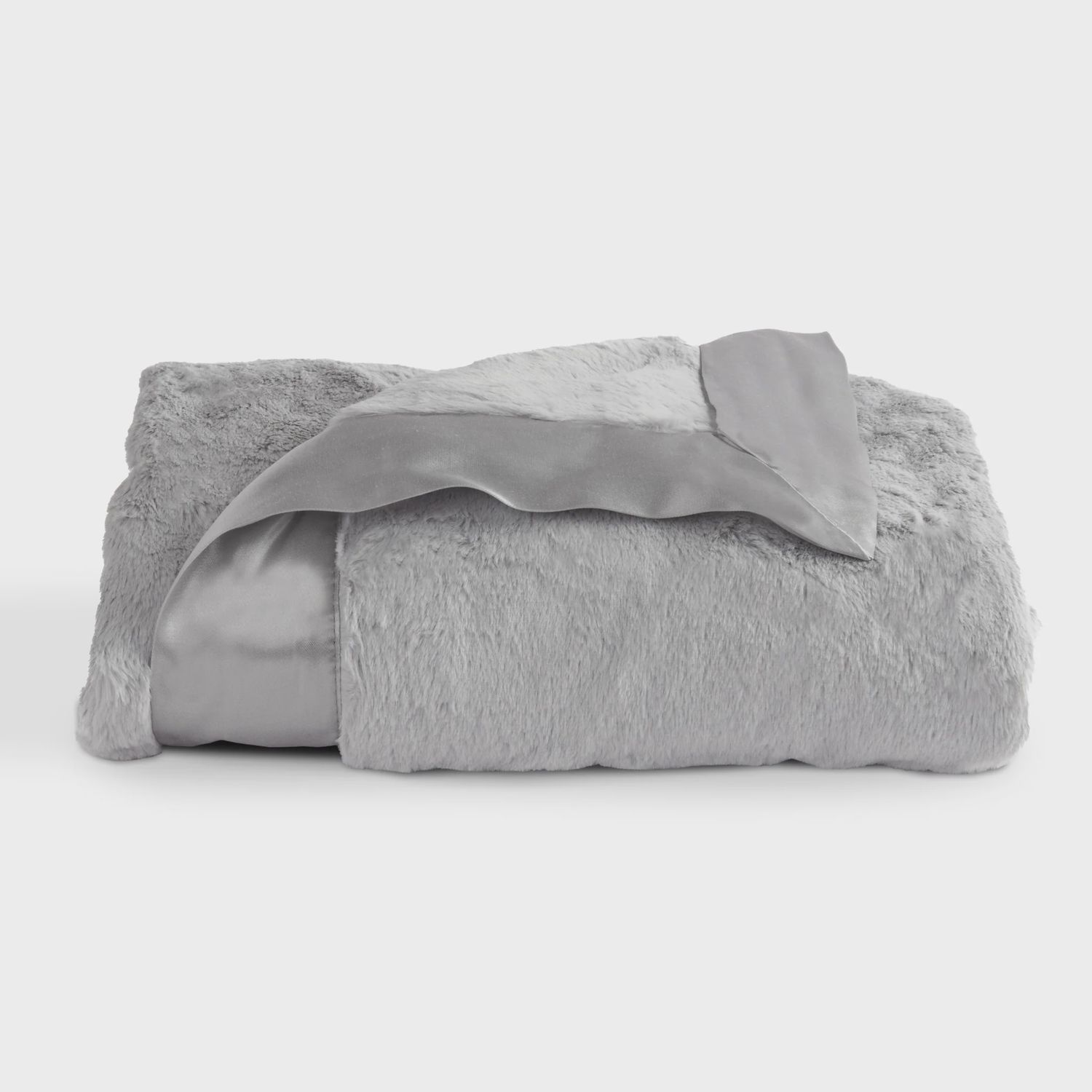 Luxe Blanket / Silver, Size: 29x35