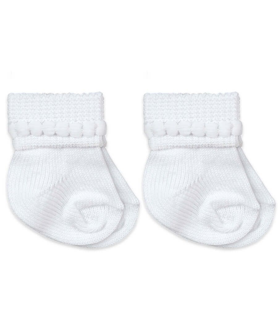 Bubble Bootie 2PK / White, Size: Newborn 1-3M
