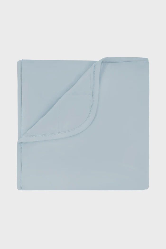 Solid Blanket / Fog, Size: Baby