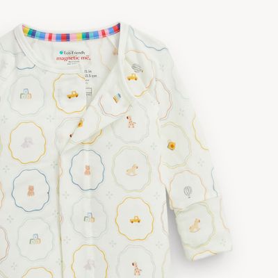 Magnetic Modal Convertible Coverall / Nursery Magic Cream