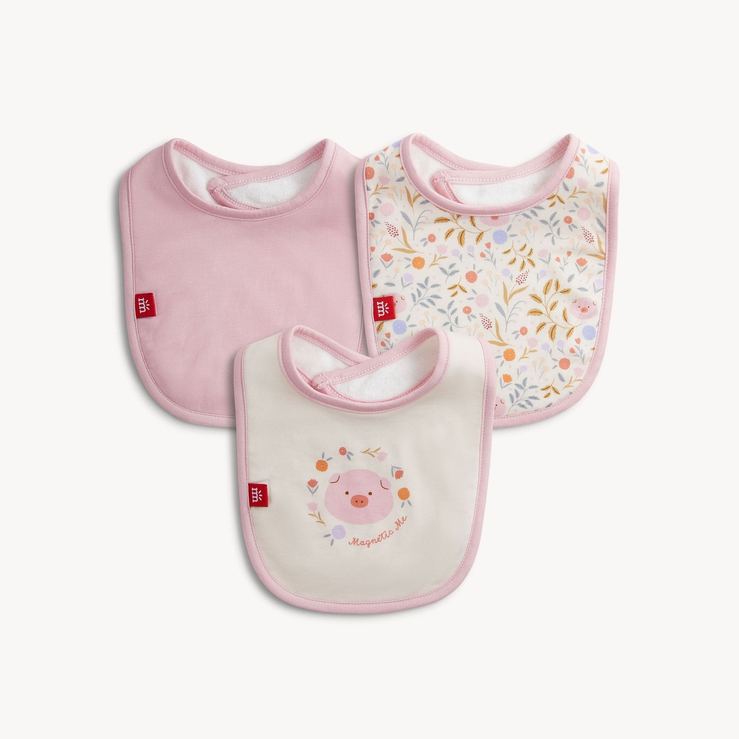 Magnetic Modal 3-Pack Bibs / Oinklet