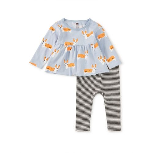 2 Piece Set / Cutie Corgis, Size: 3-6