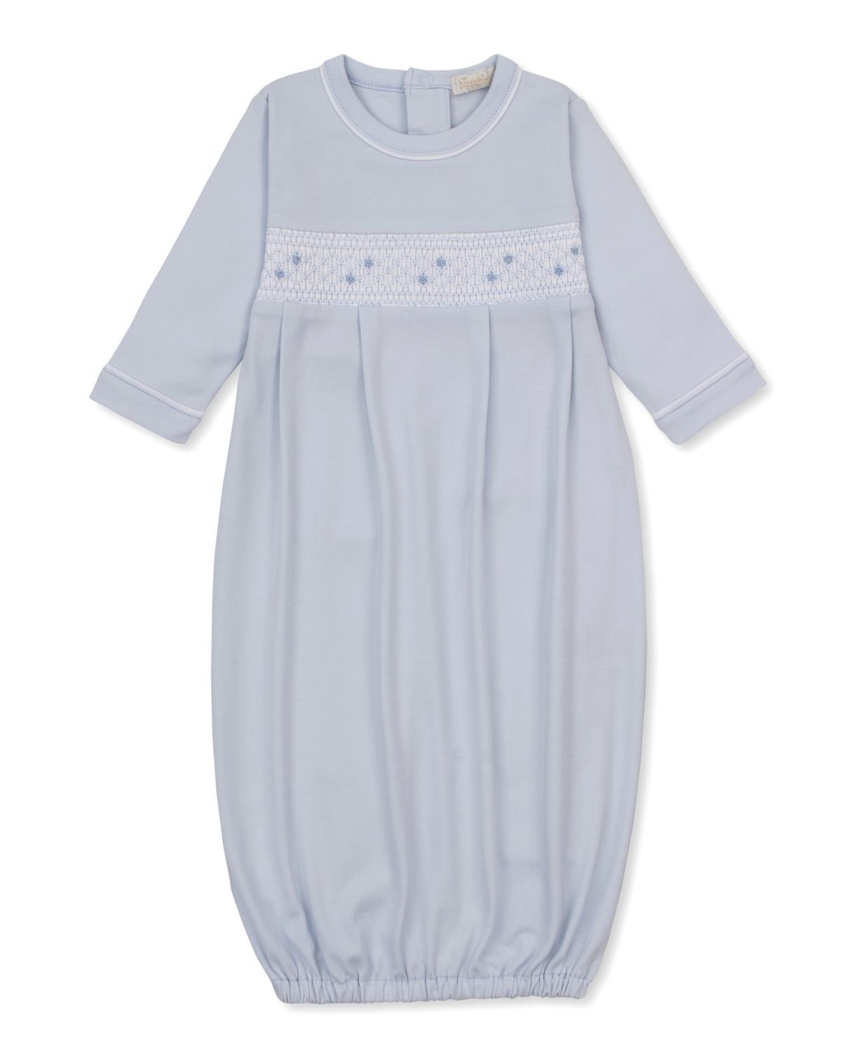 Hand Smocked Gown / Light Blue CLBF, Size: NB