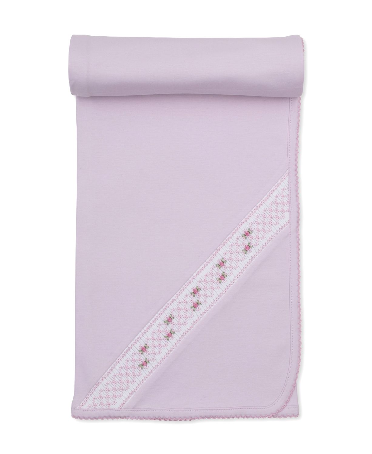 Hand Smocked Blanket / Pink CLBF