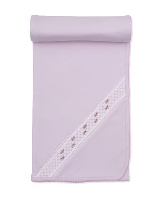 Hand Smocked Blanket / Pink CLBF