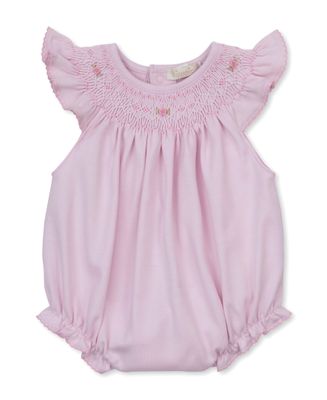 Hand Smocked Bubble / CLBF Pink