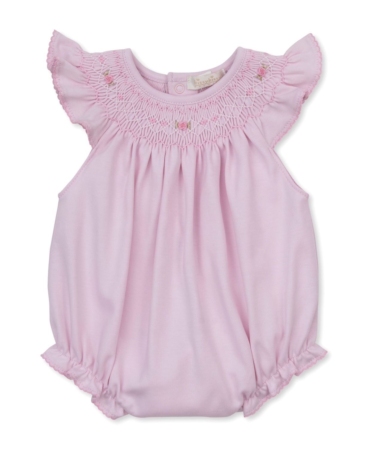 Hand Smocked Bubble / CLBF Pink, Size: 0-3
