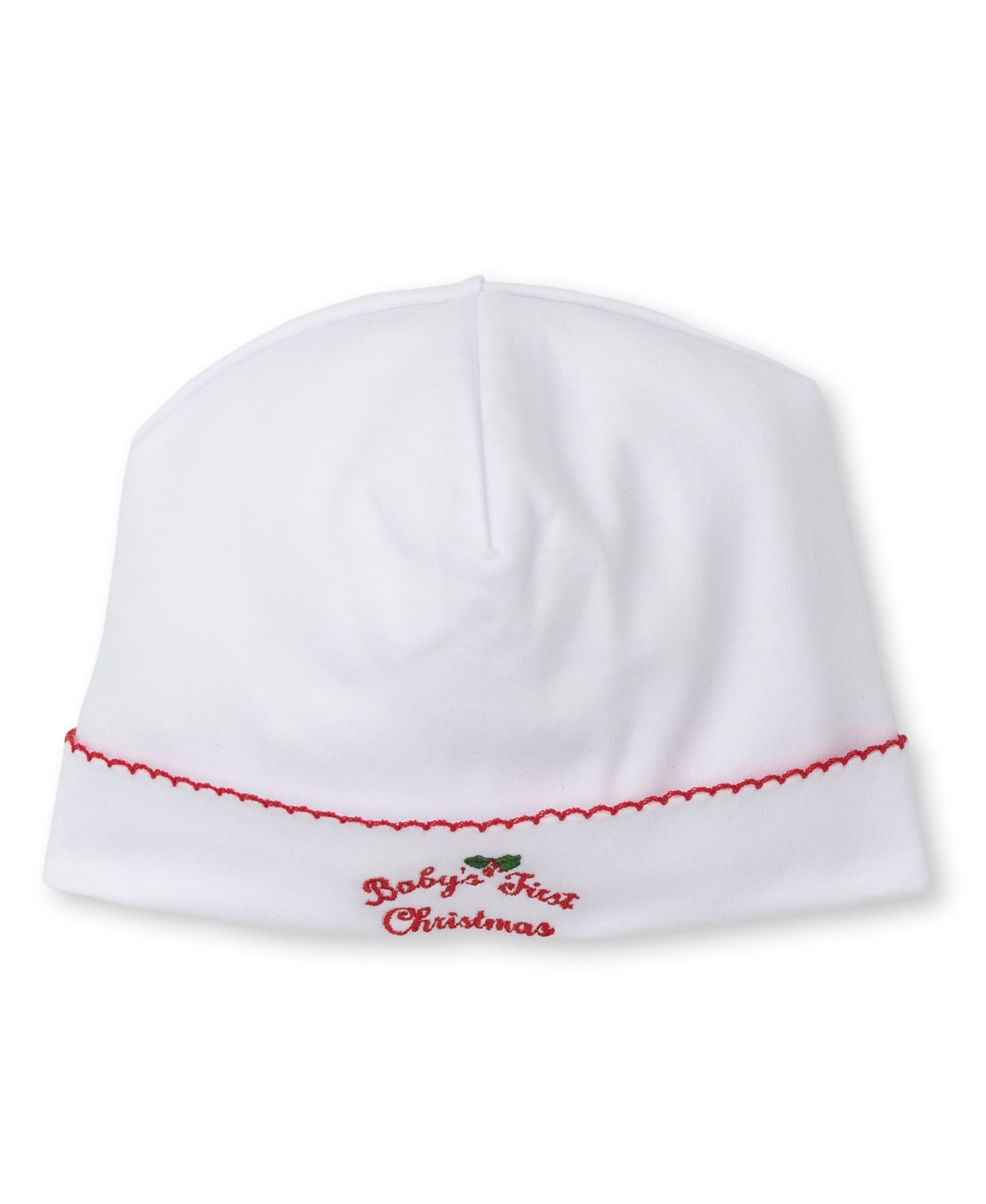 Embroidered Hat / Baby's 1st Christmas, Size: NB