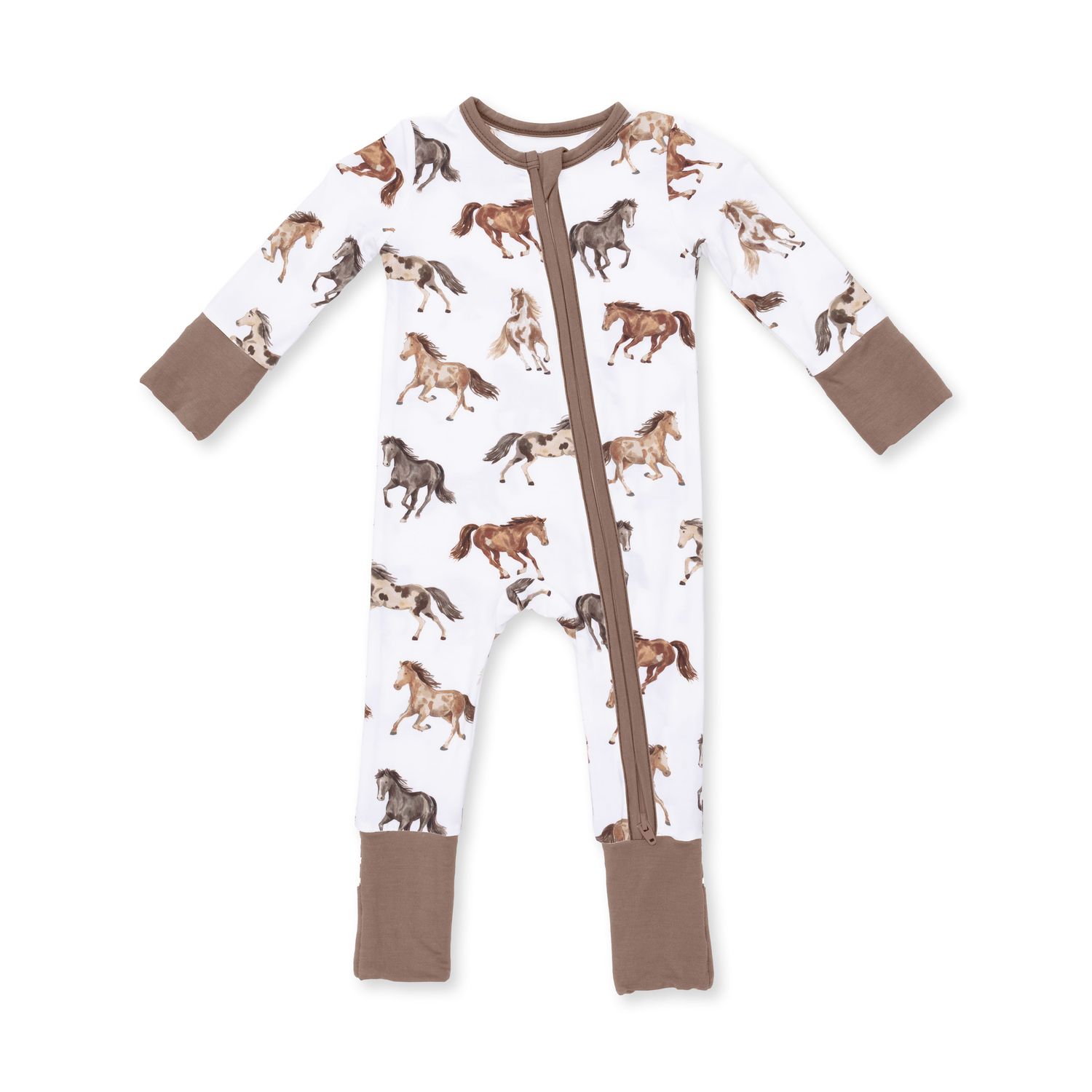 Convertible Romper / Wild Horses, Size: 0-3