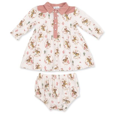 Western Dress + Bloomer / Cowgirl Cameos