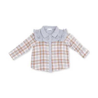 Loretta Top / Western Plaid