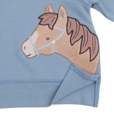 Raglan Sweatshirt / Horse Head