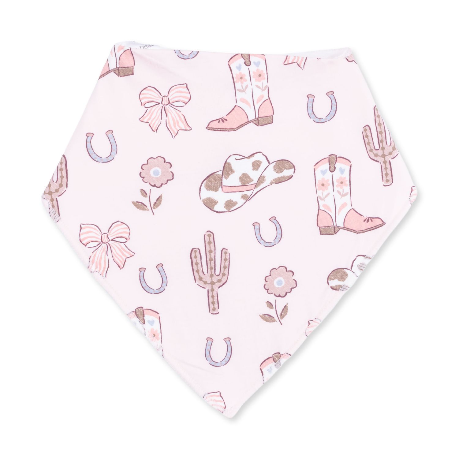 Bandana Bib / Cowgirl Boots+Bows