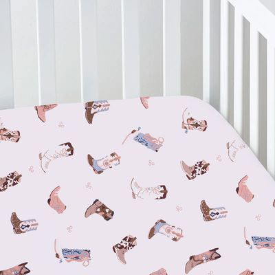 Crib Sheet / Buckarette Boots