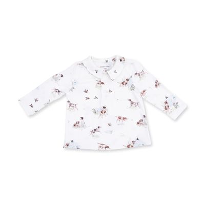Polo + Cargo Pant / Pointer Pups + Duck Buddies