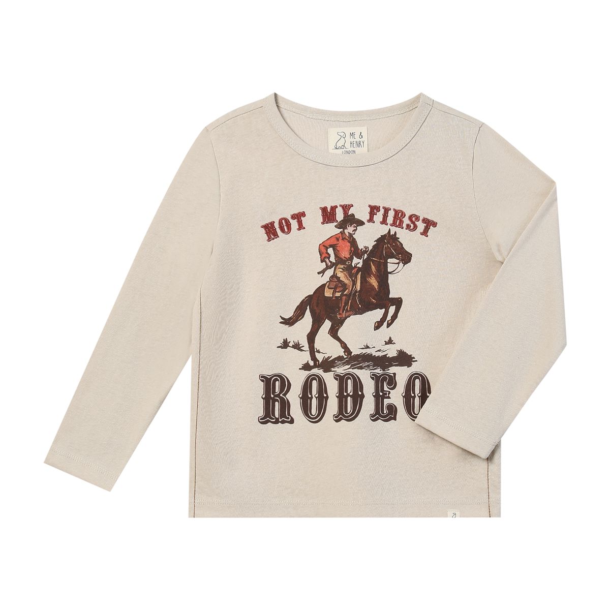 Cherokee Printed tee, Colour: My 1st Rodeo, Size: 12-18