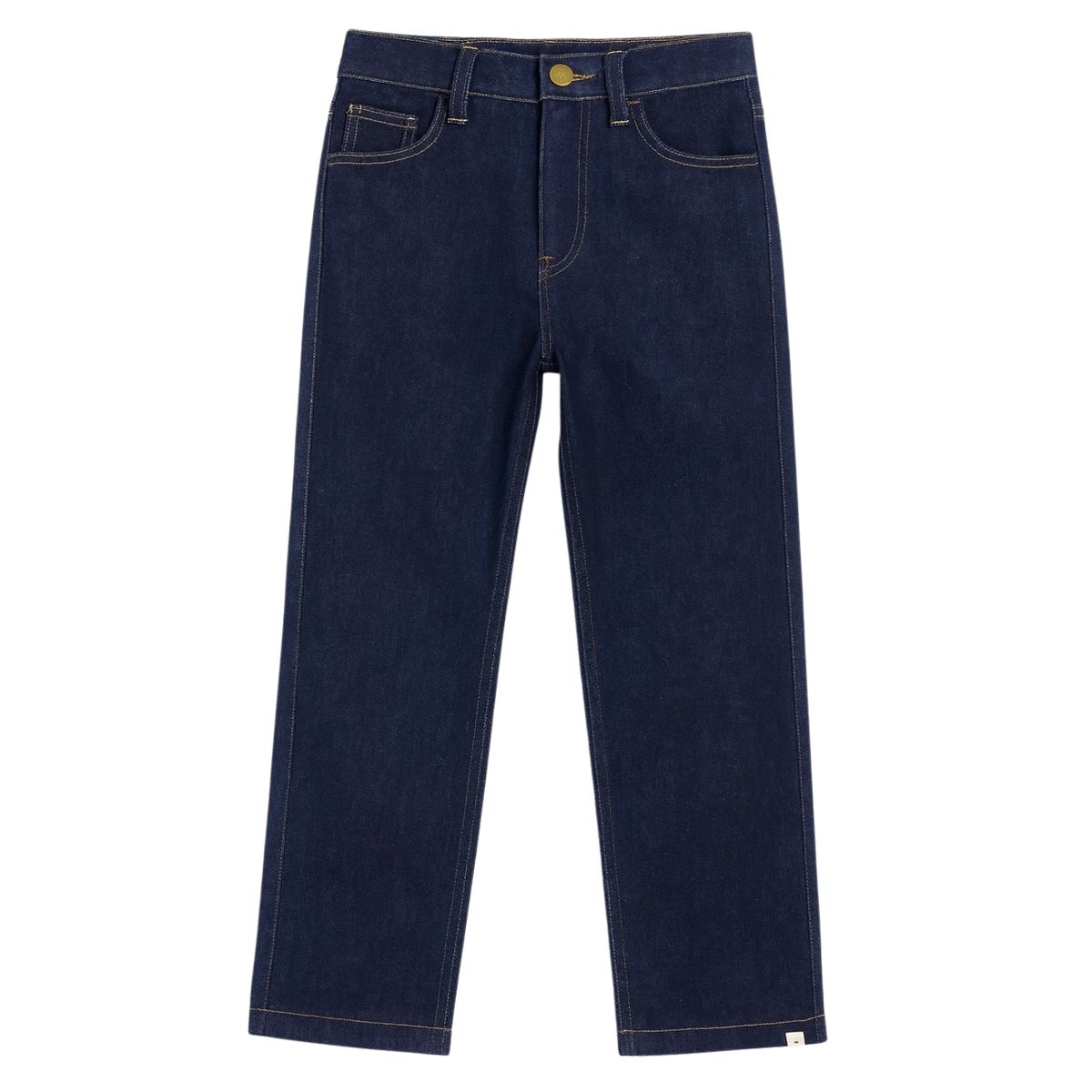 Denny Straight Jeans, Colour: Denim, Size: 2-3