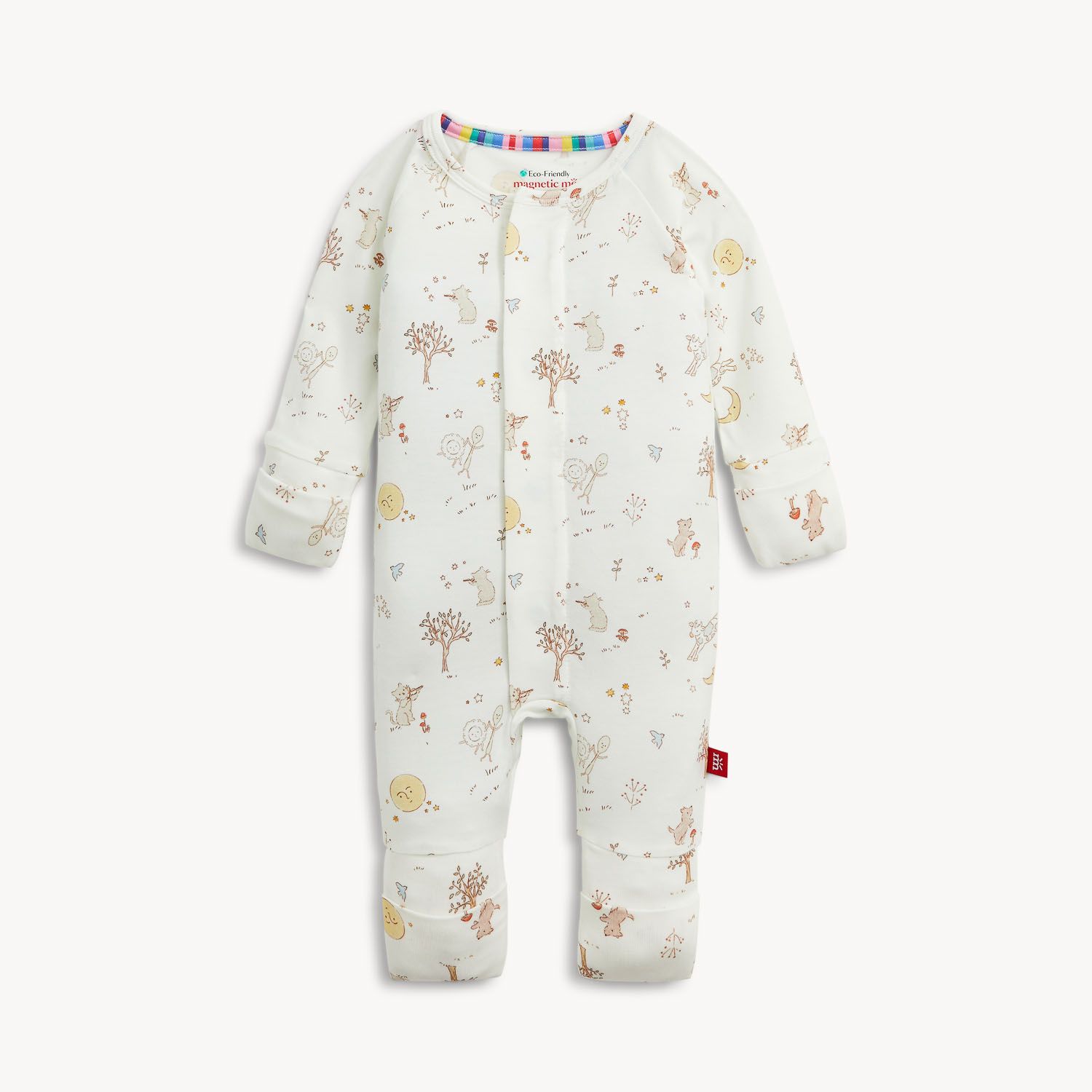 Magnetic Modal Convertible Coverall / Bedtime Rhymes, Size: NB