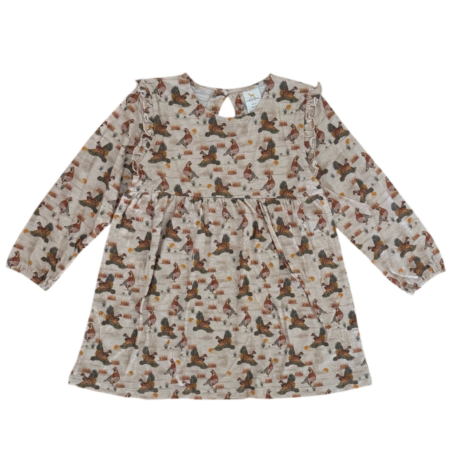 Cora Dress / Prairie Quail, Size: 2T