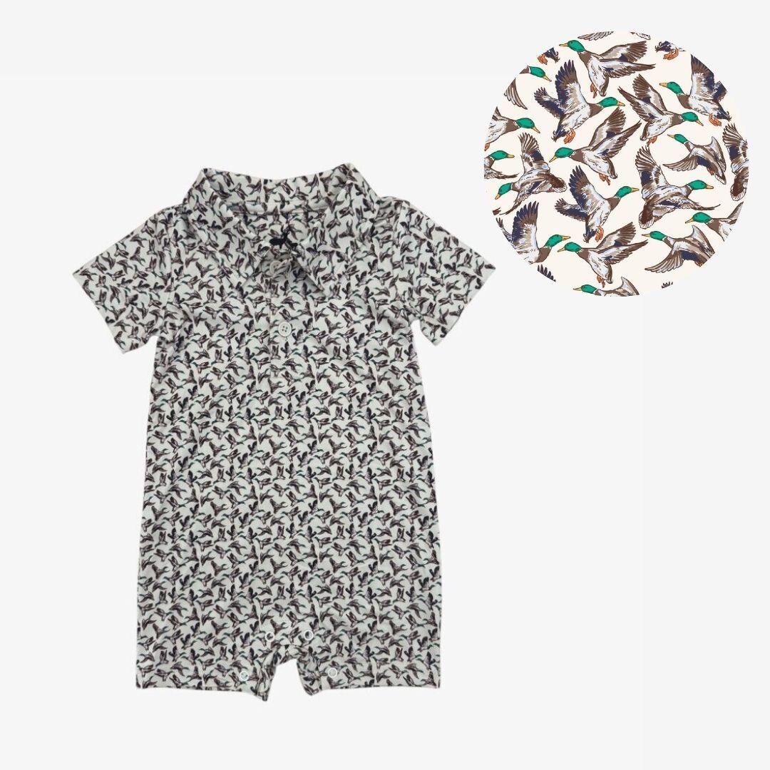 Knox Romper UPF 50+ / Delta Wings, Size: 0-3