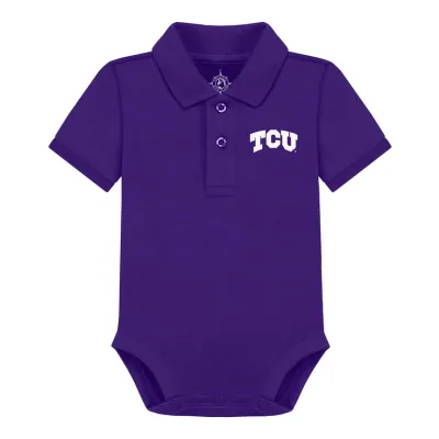 TCU Polo Bodysuit / Purple