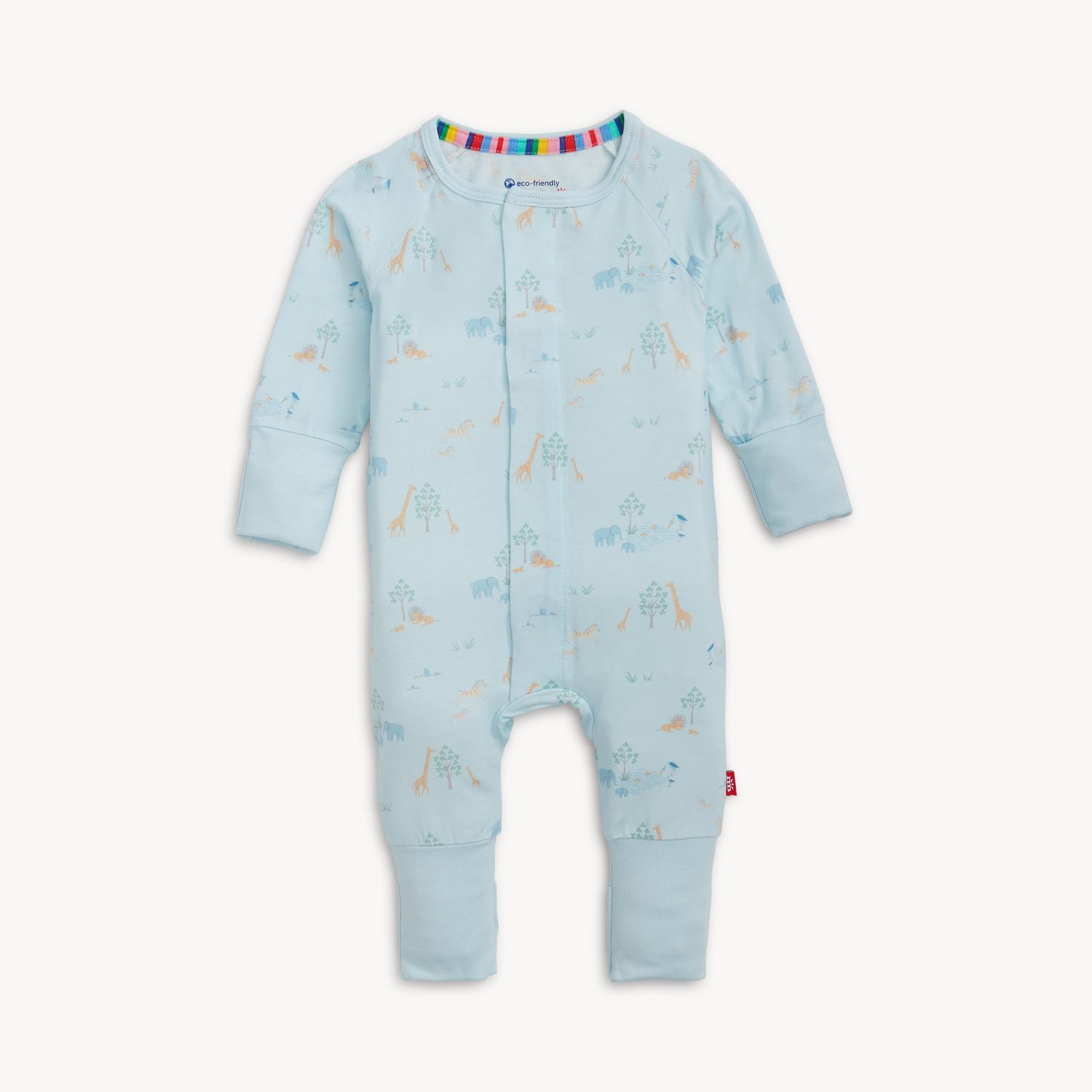 Magnetic Modal Convertible Coverall / Serene Safari Blue, Size: NB
