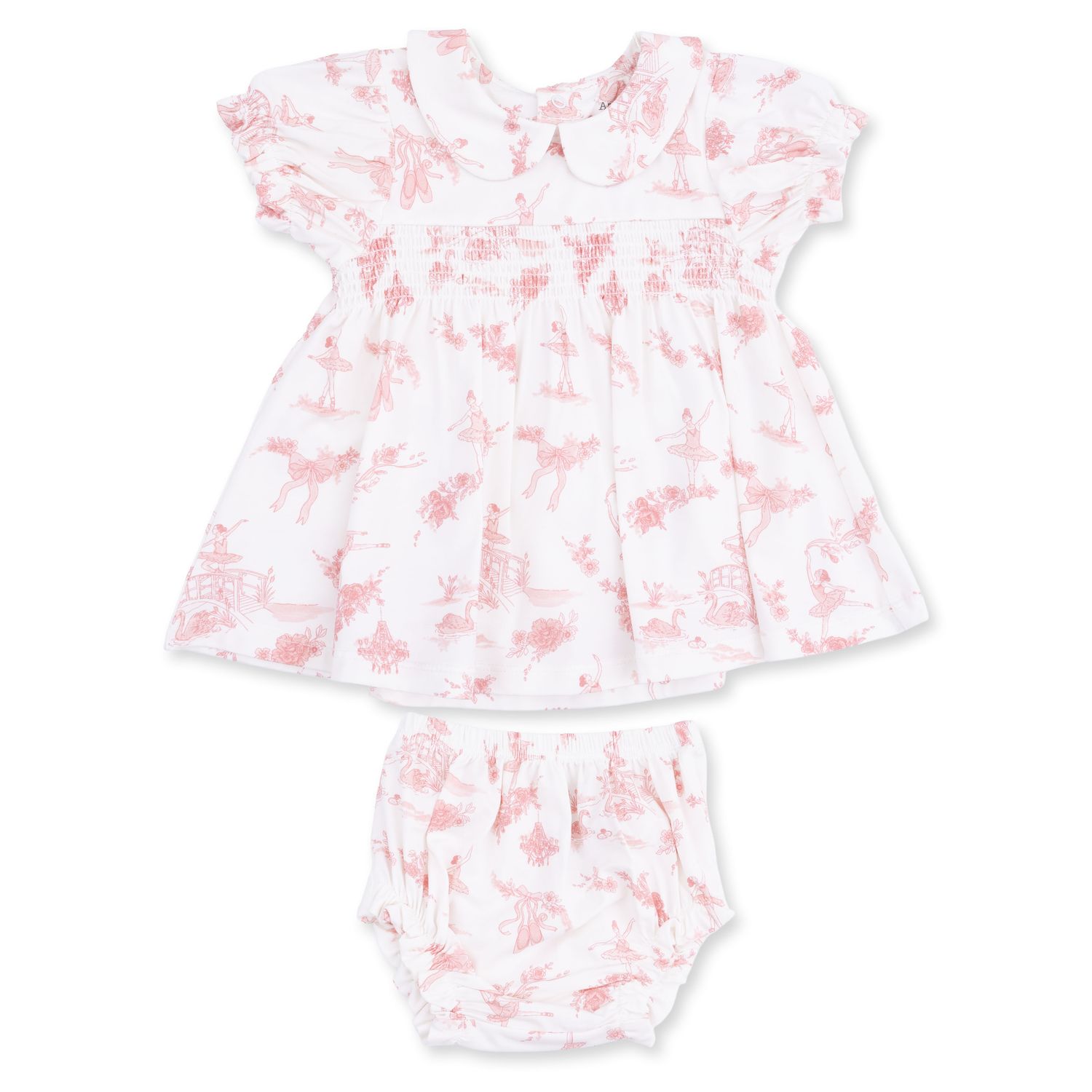 Smocked Dress Set / Ballet Toile