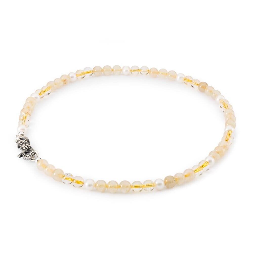 Dreams of Necklace, Color: Energy-yellow, Size: 42cm/16.5in