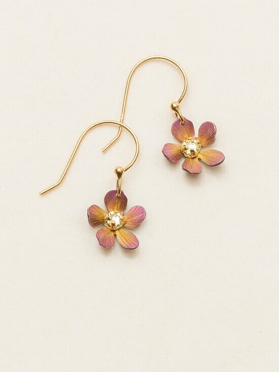 Peach Champ Drop Earrings