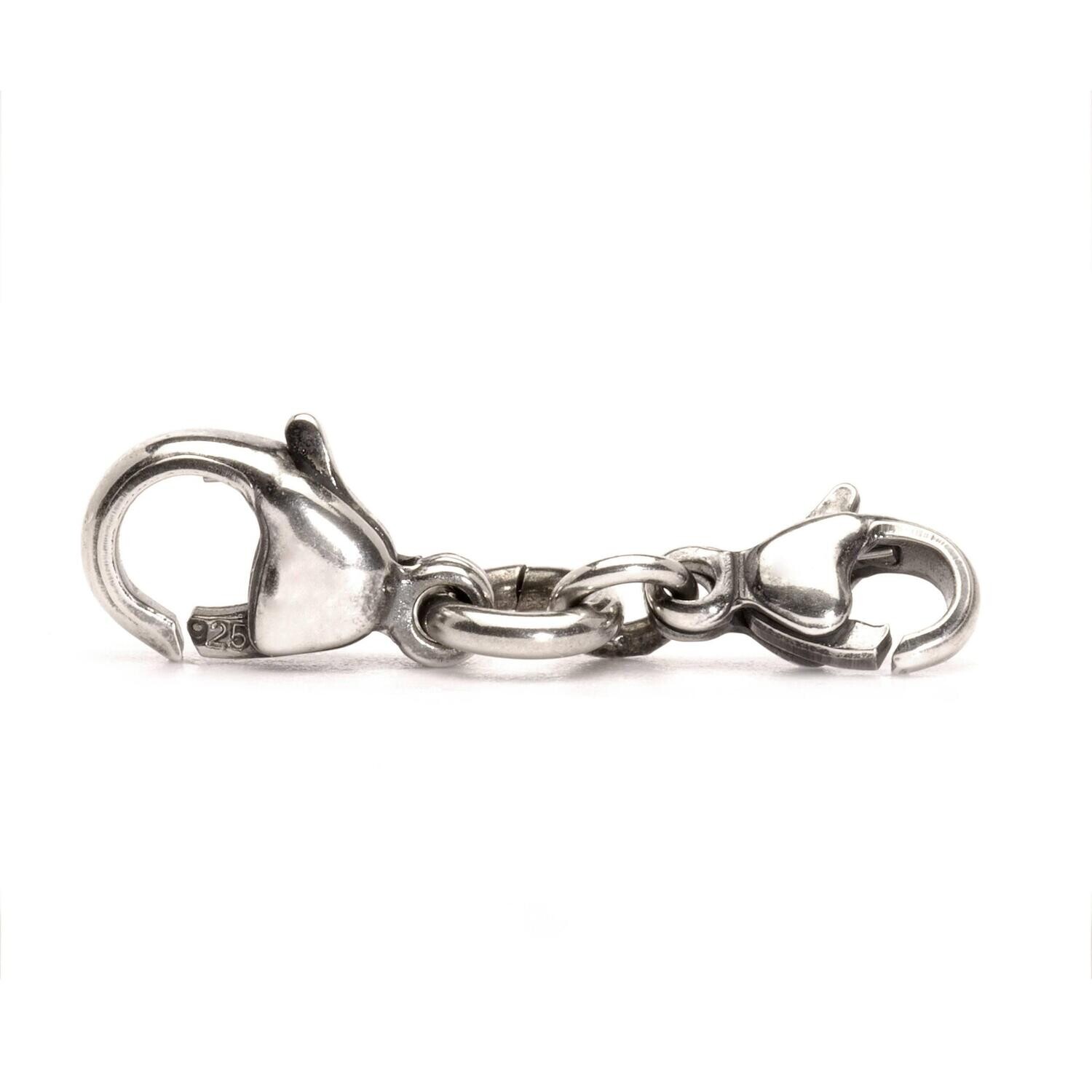 Basic Double Clasp Lock Silver