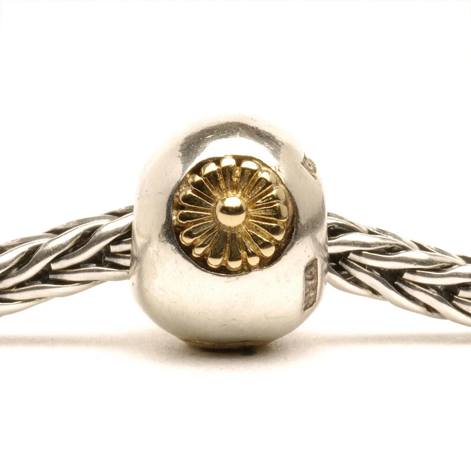 Sun Silver and Gold Bead, Retired