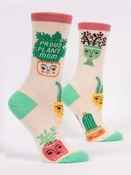 Blue Q Proud Plant Mom Socks