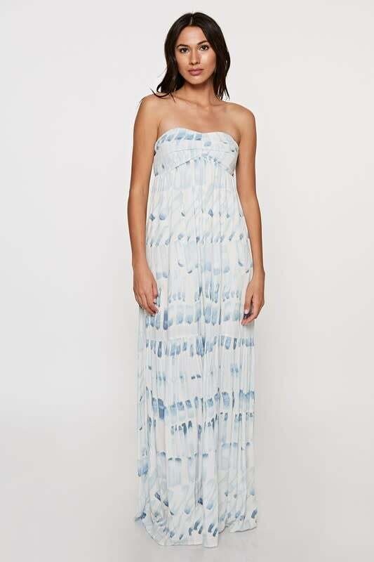 Printed Maxi with tie back