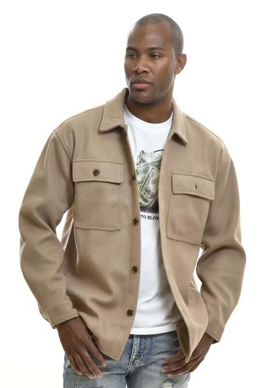 Men&#39;s Shacket Jacket 