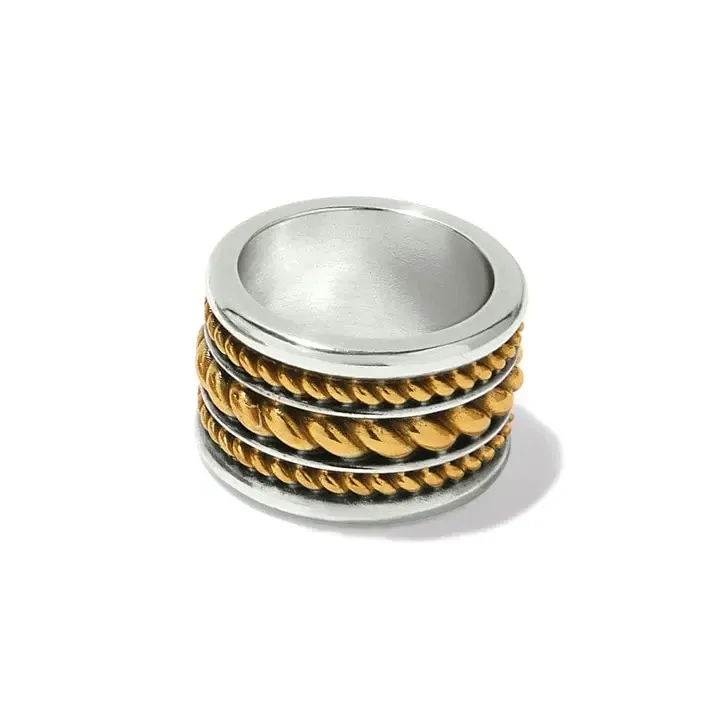 Ferrara Monete Wide Ring