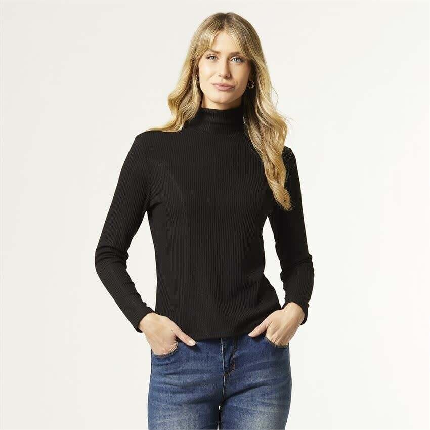 Hazel Long Sleeve Mock Top