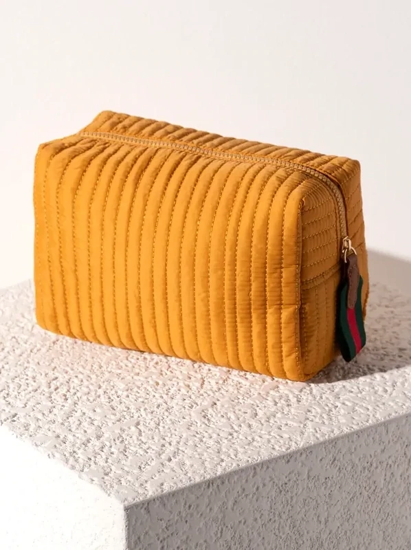 Ezra Large Boxy Cosmetic Pouch